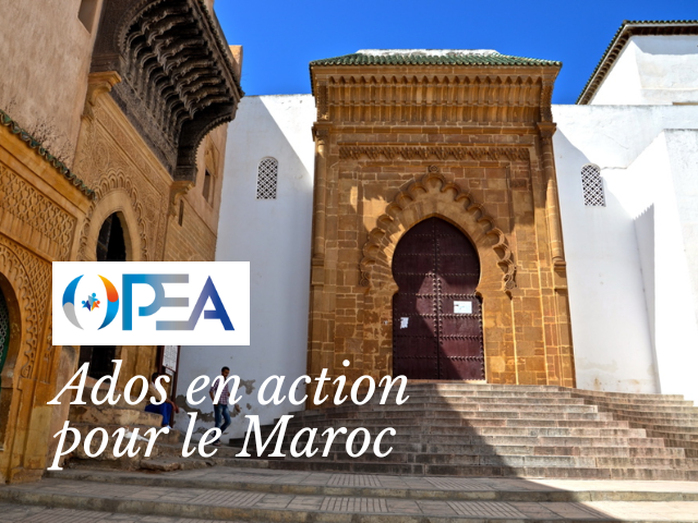 Ados en action pour le Maroc