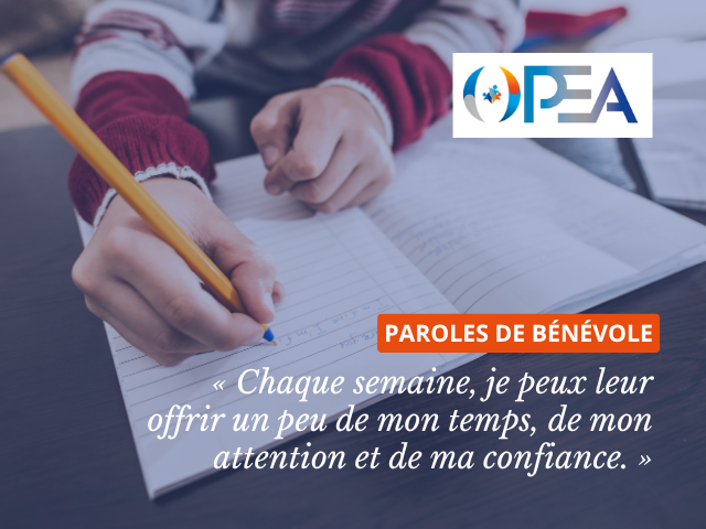 Bénévolat Aide aux devoirs à l'OPEA